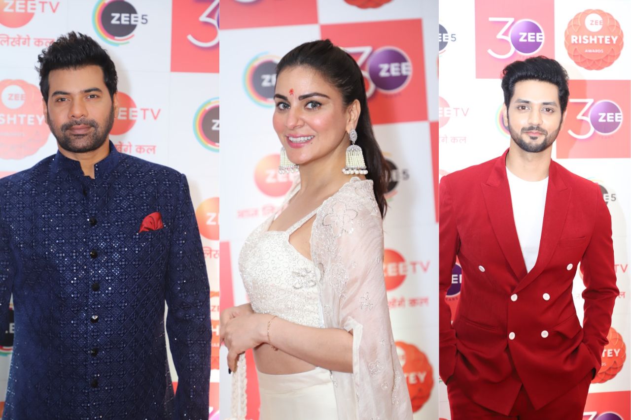 Shabir Ahluwalia, Shraddha Arya, Rohit Suchanti, Aishwarya Khare, and many more actors turn up the heat on the red carpet of Zee Rishtey Awards’ Nomination Party