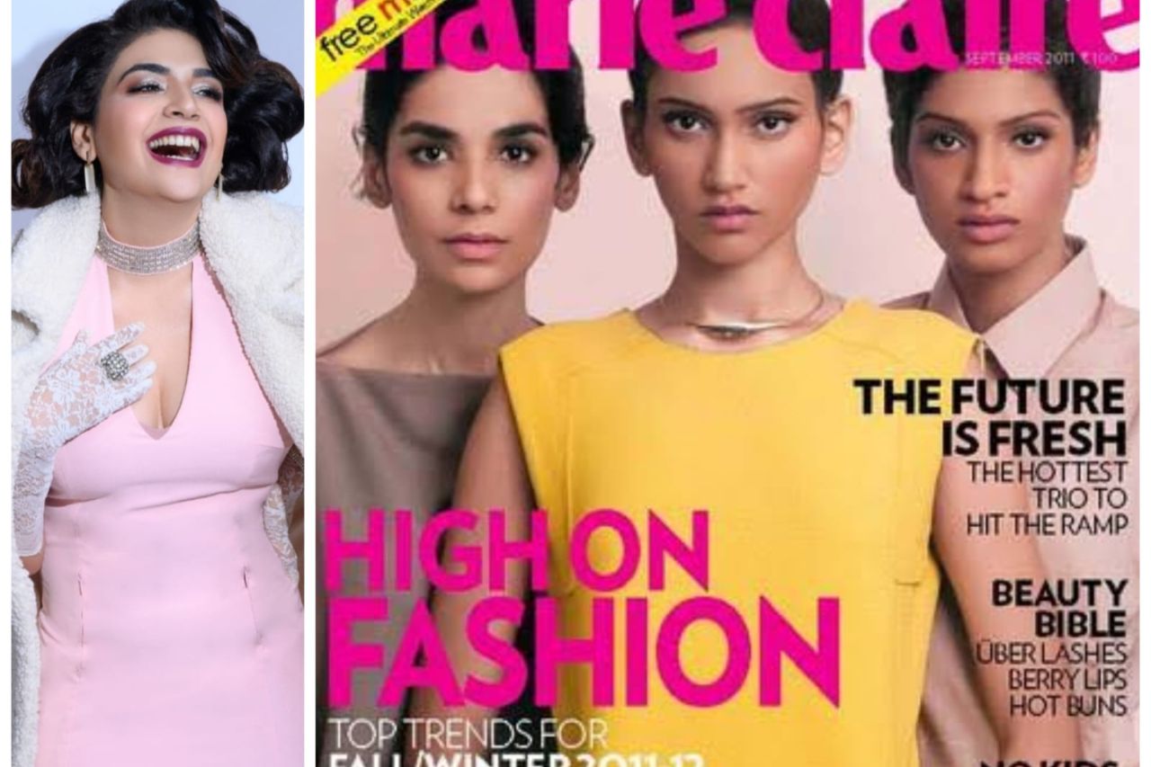 Birthday Special: Throwback to the time when Anjum Fakih stole the show with her glamorous looks on the cover of international magazine Marie Claire